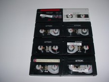 Lot of 8 Hi8 MP 120 Cassettes Tapes Maxell TDK Sony Used