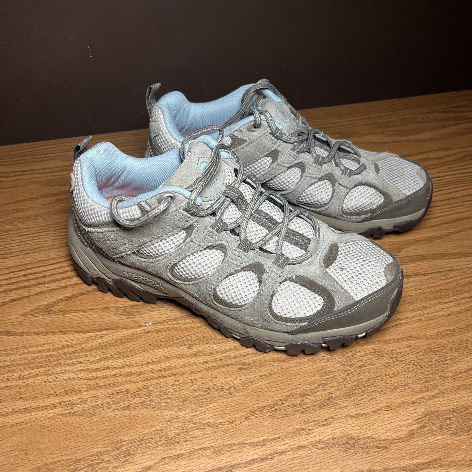 MERRELL Scarpe da trekking Merrill Hilltop Ventilator alluminio sogno blu. donna taglia 7