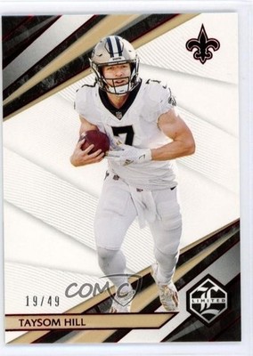 2021 Panini Limited Spotlight Ruby 19/49 Taysom Hill #58 1w9