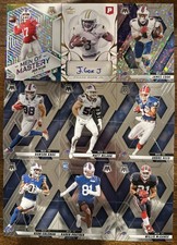 Buffalo Bills Lot Josh Allen Silver Disco Frank Gore Jr Auto James Cook Silver