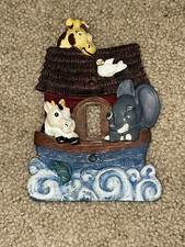 Noah's Ark Animal Light Switch Cover Size 6  x4  