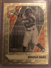 2021 Panini Elite Extra Edition Joshua Baez Gold Vinyl Superfractor 1/1