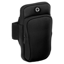 Phone Arm Band for Running Armband Cell Phone Holder Running Phone Carrier Black