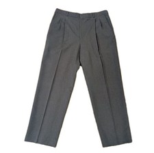 Levis Action Slacks Pants Mens 36x31 Dress Pants Wool Gray Straight Vintage USA