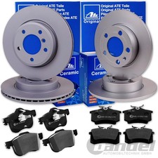 ATE BREMSSCHEIBEN + CERAMIC BELÄGE VORNE + HINTEN passend für FORD KUGA I 1 MK1