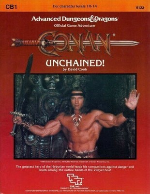 Conan Unchained Advanced Dungeons & Dragons TSR Modul CB1 1984