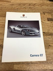 Porsche Carrera Gt Soft Cover Dealer Brochure New A-2