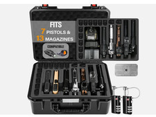 TSA Approved Pistol Case for Multiple Handguns   Waterproof Hard Gun Case with P