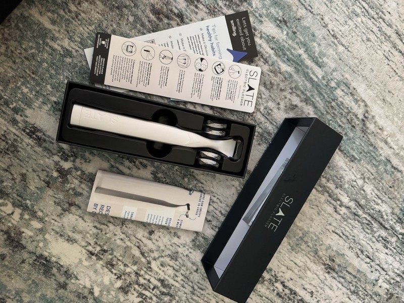 Slate Electric Floss Pick