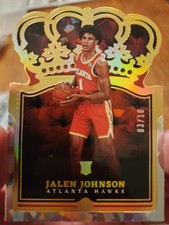 Jalen Johnson Rookie Gold Crystals 3/10