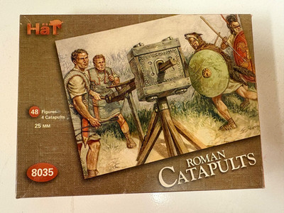 HAT ROMAN CATAPULTS  #8035. 1/72 NIB