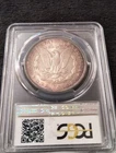 1886 P Morgan Silver Dollar PCGS MS63 VAM-1A Top 100 Line in 6 Rim Toning