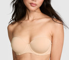 NWT Victoria's Secret Convertible Removable Straps Push Up Bra Nude 32DD — photo 1