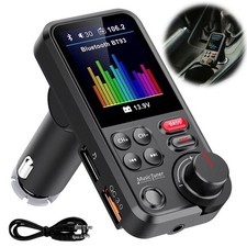 Bluetooth Adapter Auto Starkes Mikrofon FM Tr...