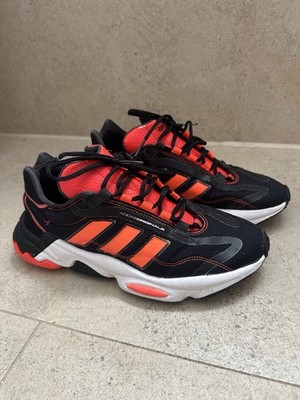Adidas Ozweego Pure Black Orange Gr. 42 EU 8.5 US Sportschuhe Sneaker