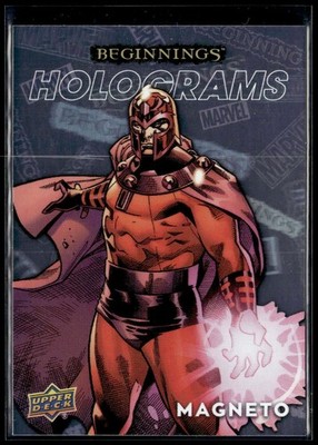 2024 UD MARVEL BEGINNINGS VOL 2 SERIES 2 HOLOGRAMS SP #H-58 MAGNETO CASE HIT