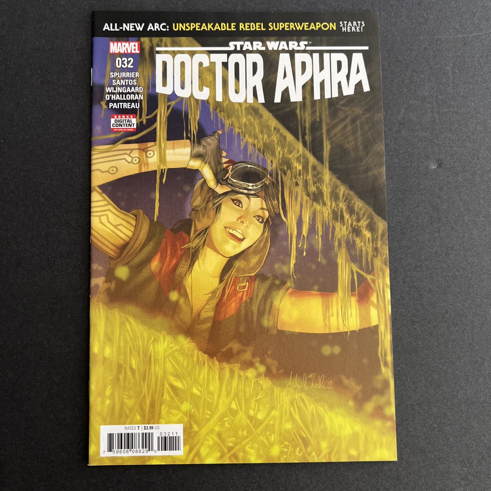 Star Wars Doctor Aphra #32 1st App Lona Aphra Teezee-Too Marvel Comics (2019)