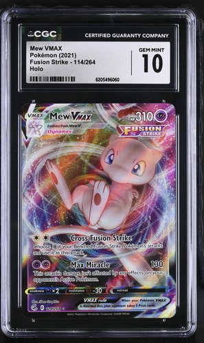Mew VMAX graded CGC 10 for sale on eBay