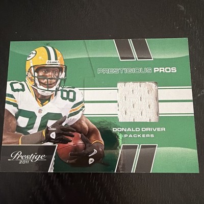 DONALD DRIVER 2011 Prestige Prestigious Pros GREEN ~ Packers Color Match ~ /100