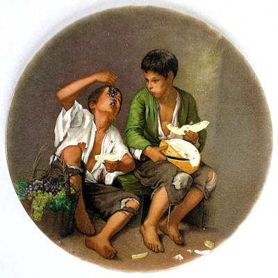 Poole Keramik Sammelteller - Bettlerjungen - Bartolome Esteban Murillo