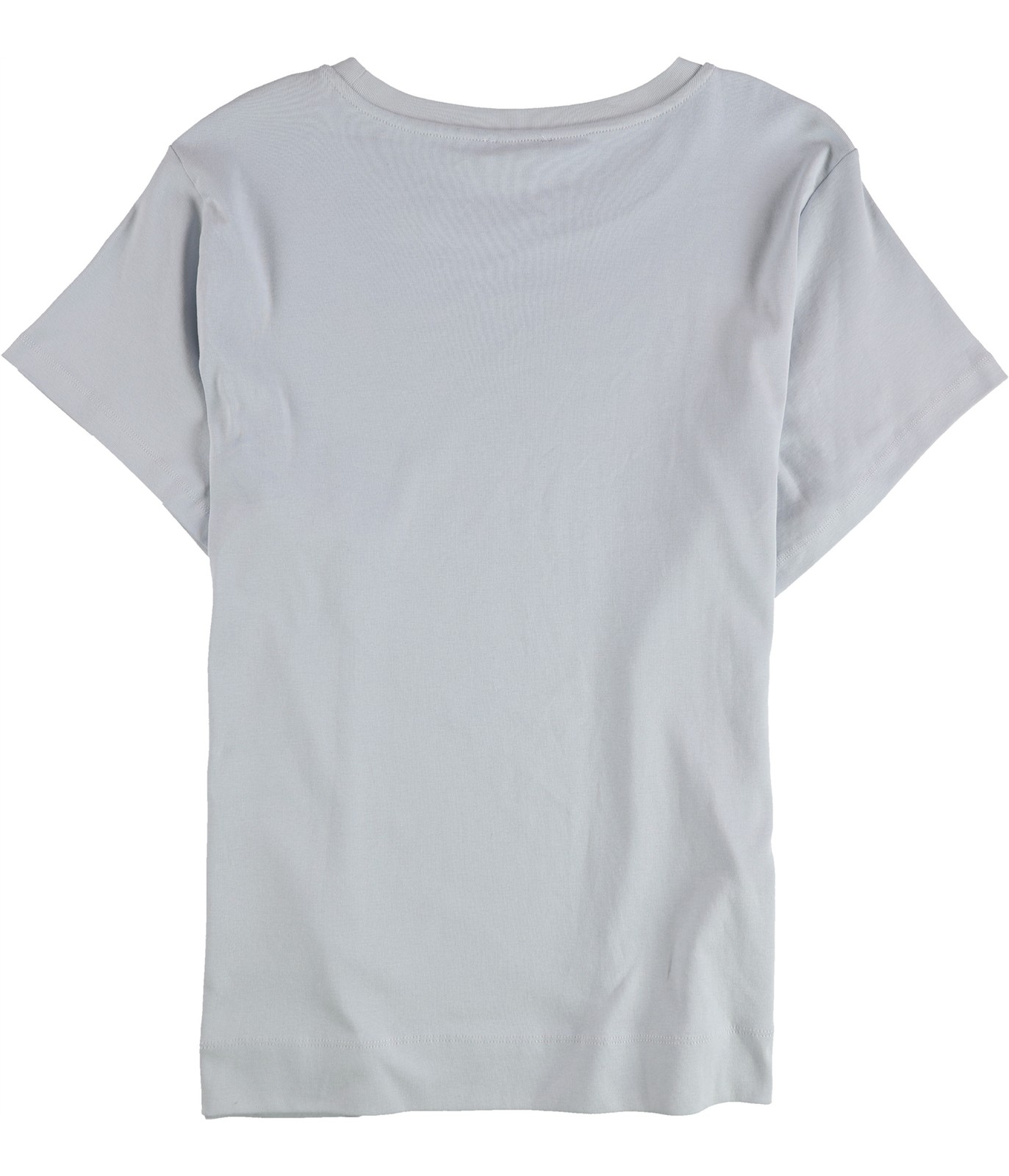 Calvin Klein Womens Solid Basic T-Shirt, blue, Pl… - image 2