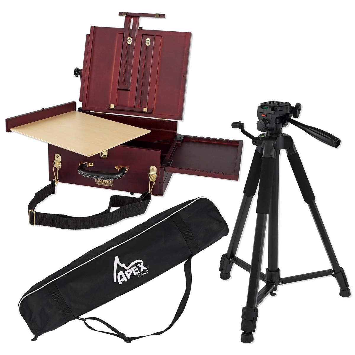 Pochade Box & Creative Mark Apex Camera Tripod – Portable