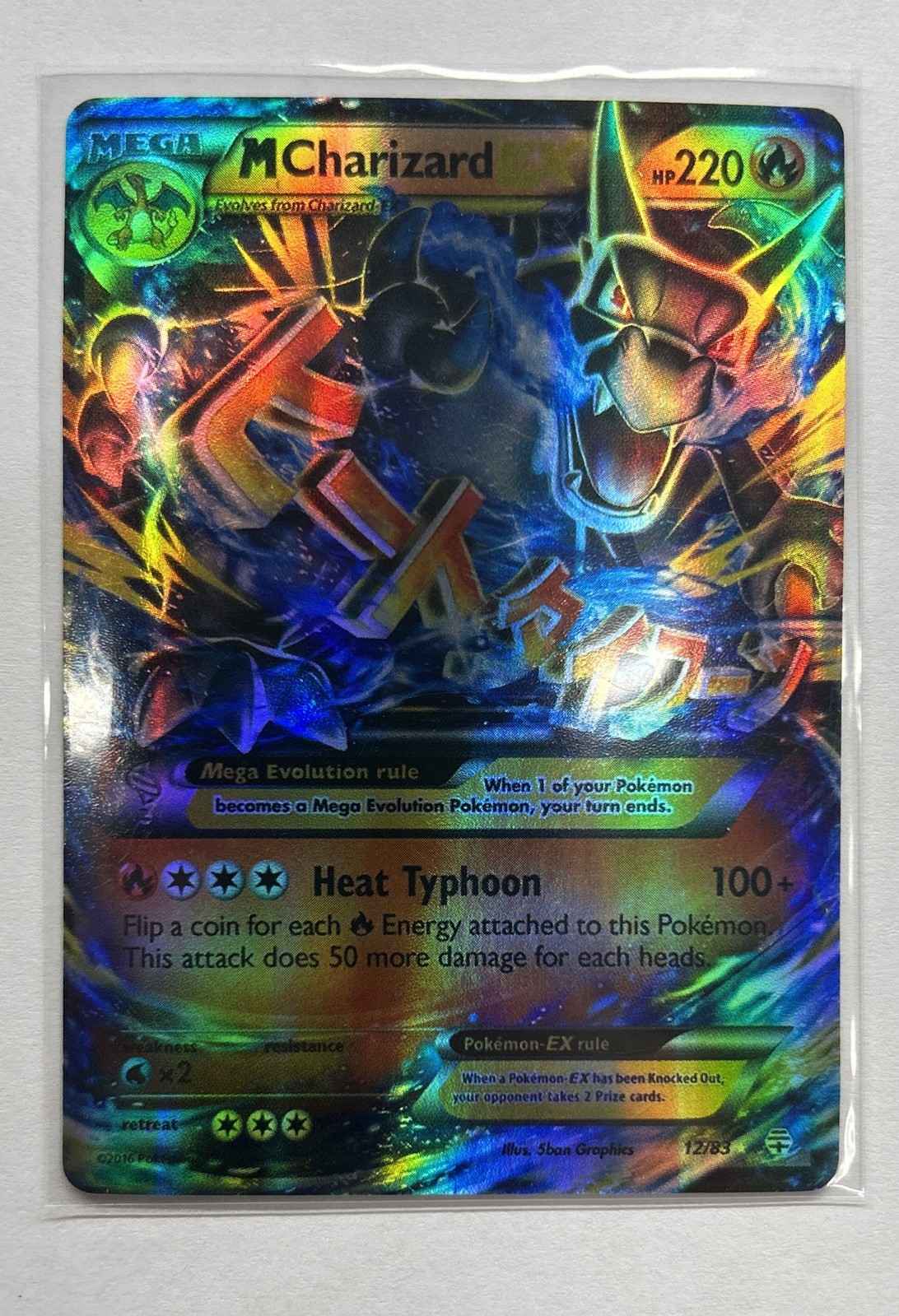 M Charizard EX 12/83 Generations Full Holo