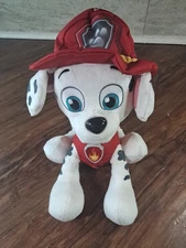 Nickelodeon PAW PATROL Talking Marshall Interactive Plush Pup Spin Master