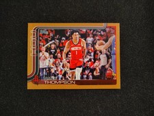 2025-26 Topps Flagship NBA Amen Thompson #176 Gold 1273/2025