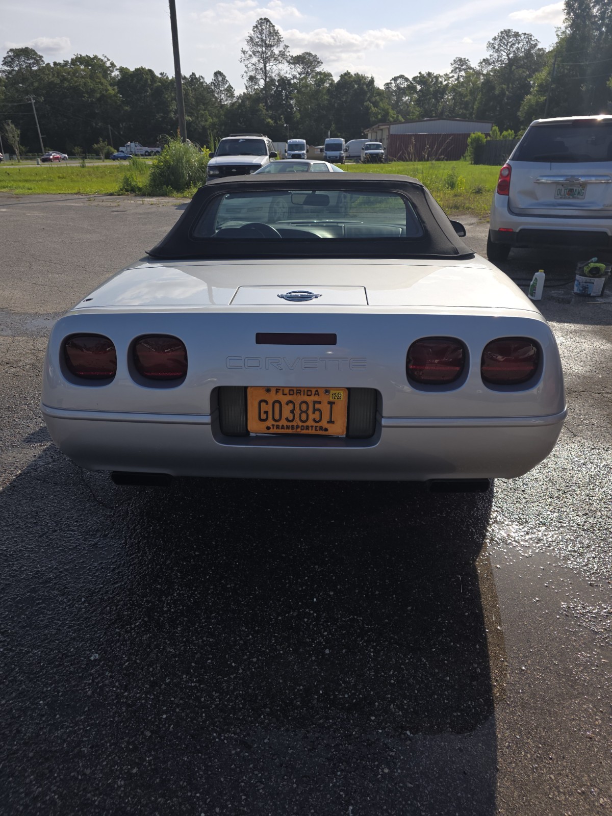 1996 Silver Chevrolet Corvette   | C4 Corvette Photo 4