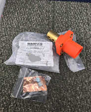 Marinco CLS40MRB-G: Cam-Connector 2/0-4/0 Double Screw Orange