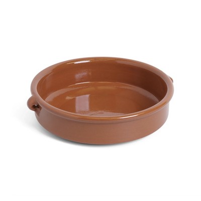 Traditionelle spanische Terrakotta Schale / Cazuela glasiert ofen- & gasfest 17cm-40cm