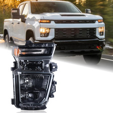 OEM Style Halogen Headlight Assembly Compatible with 2020-2023 Chevy Silverado 2