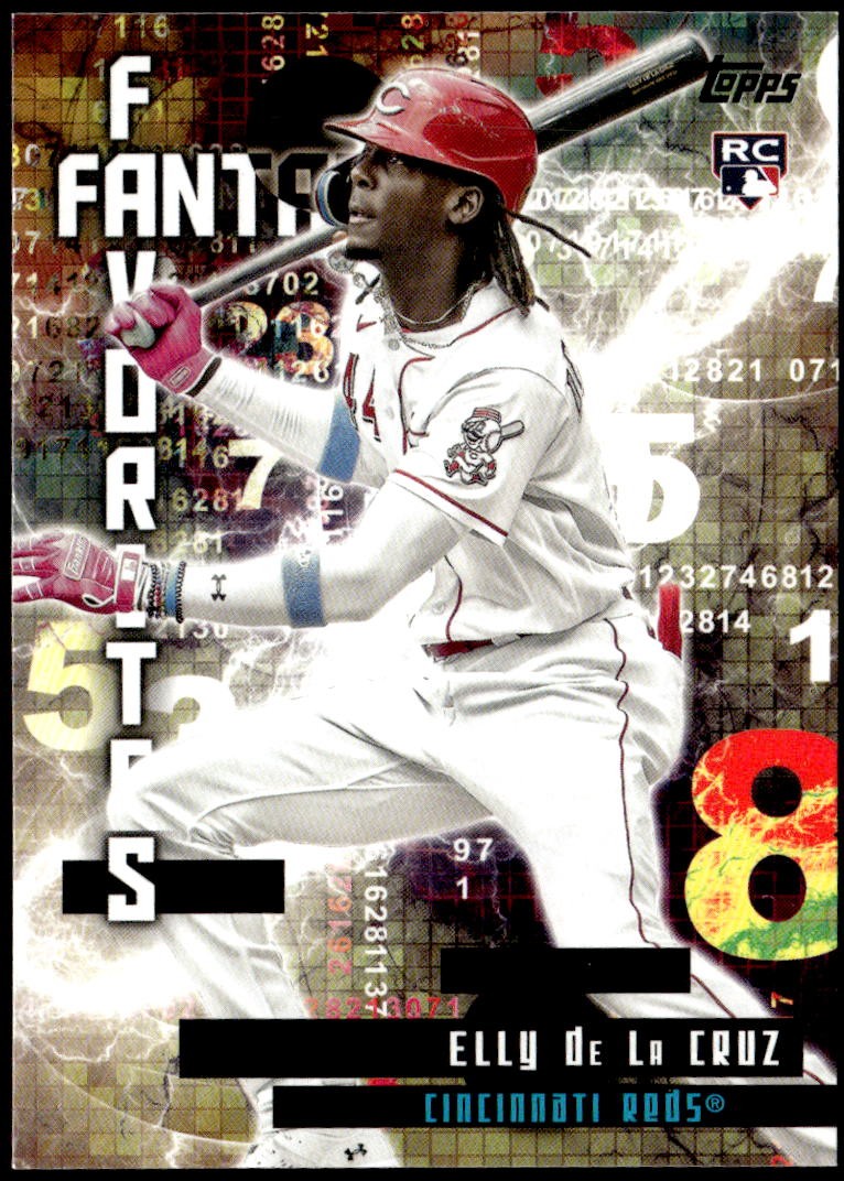 2024 Topps #FF-17 Elly De La Cruz Fantasy Favorites Rookie E1