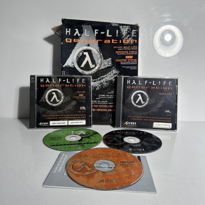 Vintage PC HALF LIFE GENERATION VIDEOSPIEL Disc Big Box Edition