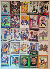 (100) New England Patriots Team Lot Football Cards Collection Rookies Parallels