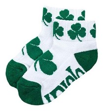St Patricks Day Irish Youth Socks Quarter