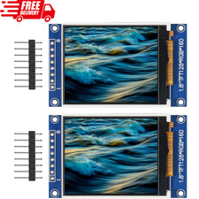 2pcs 1.8 SPI TFT LCD Display Module 128x160 RGB LCD Screen 3.3V ST7735 Drive