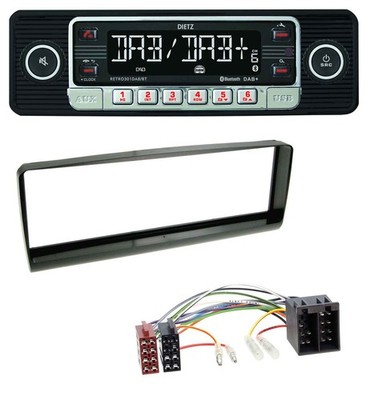 Dietz USB DAB MP3 Bluetooth Car Stereo for Alfa Romeo 156 (1997-2001)