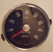 GENUINE NOS Austin FX4 Taxi Speedometer & Brackets  - Perfect