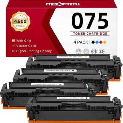 075 High Capacity Toner Cartridge Replacement for Color imageCLASS MF665Cdw LBP6