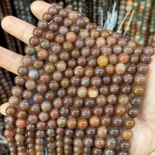 4/6/8/10mm Genuine Natural Purple Aventurine Stone Beads for Jewelry Making DIY