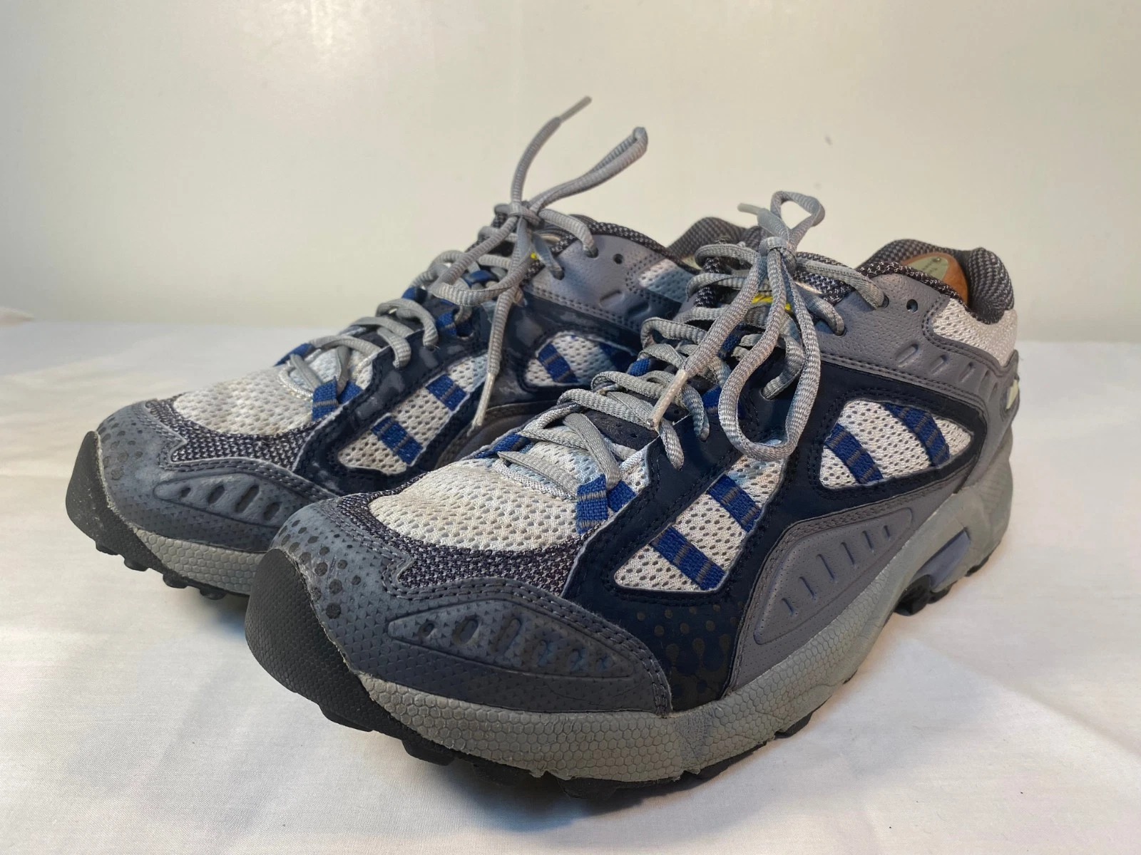 MONTRAIL Hardrock Hiking Shoes Men's Blue Gray Trail Running - US 11.5