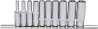 "Ks Tools 1/4\" Sechskant-Stecknuss-Satz, Lang, 10-Tlg 4-13Mm"