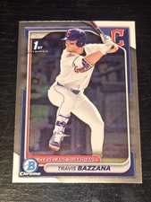 2024 Bowman Draft Chrome Baseball Travis Bazanna 1st Bowman Rookie! #BDC-1