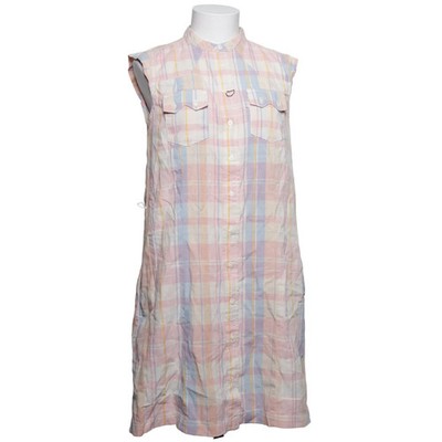 Levi Strauss & Co, Blusenkleid, Größe: S, Pink/Blau/Gelb/Weiß, Baumwolle #OWy