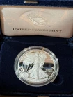 2020-S Proof $1 American Silver Eagle Box, OGP & COA #44870