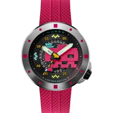 Nubeo Cassini Automatic Space Invaders Limited Edition Plasma Pink