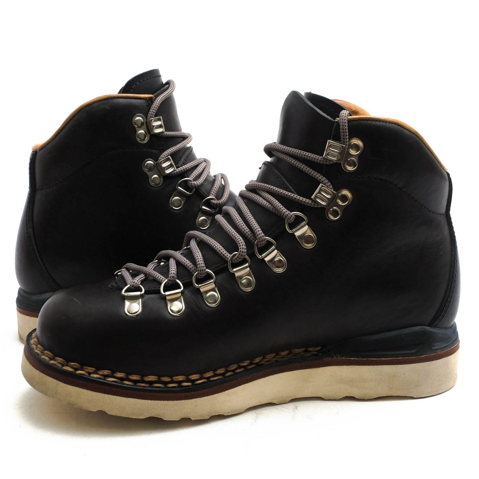 VISVIM EIGER Leather Mountain/Trekking Boots Blac… - image 3