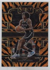 2023-24 Panini Select Concourse Tiger Stripes Prizm Noah Clowney #73 g9t